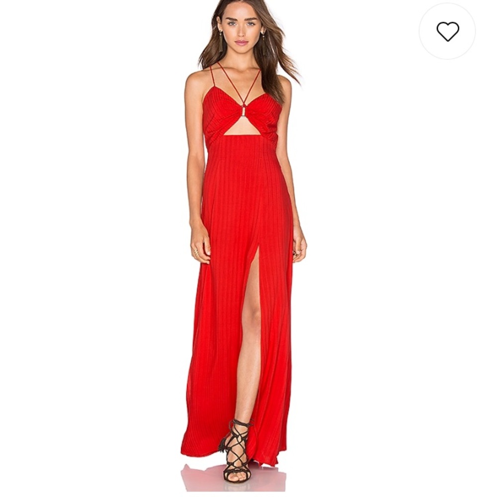 Majorelle Red Dress